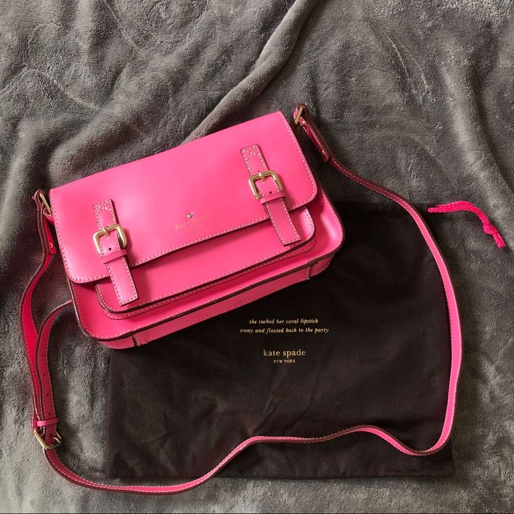 Kate Spade Essex Scout crossbody - hot pink